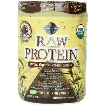Raw Protein čokoládový - komplex proteinů 664g BIO